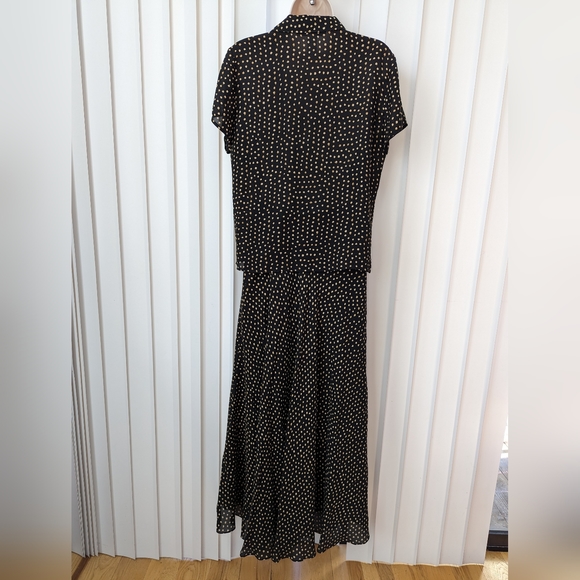 JONES NEW YORK 100% SILK BUSINESS SKIRT SUIT SIZE 8 - Picture 4 of 7